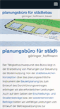 Mobile Screenshot of planungsbuero-fuer-staedtebau.de